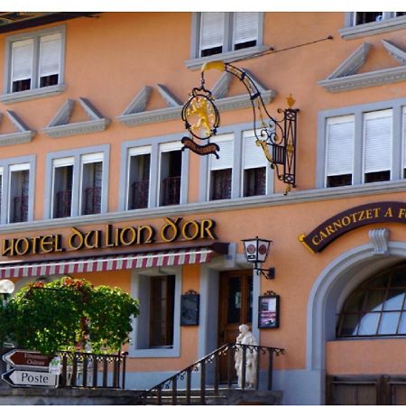 Hotel Lion D'Or Romont מראה חיצוני תמונה