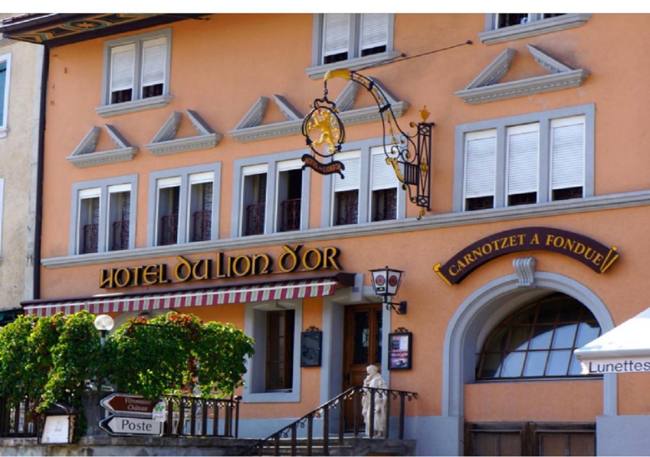 Hotel Lion D'Or Romont מראה חיצוני תמונה