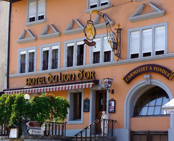 Hotel Lion D'Or Romont מראה חיצוני תמונה